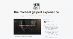 Desktop Screenshot of michaelgalpert.com
